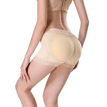 

Women Body Shaper Padded Butt Lifter Panty Hip Enhancer Fake Solid Lace Hip Shapewear Underwear Push Up Panties Control Briefs