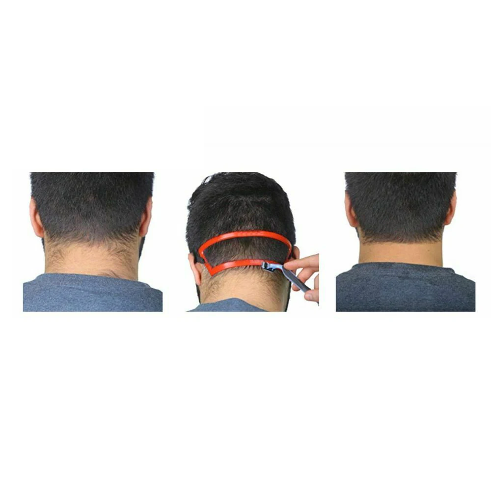 DIY Salon Barber Neck Hair Cutting mould Line Guide Neckline Haircuts Template Hair Tool Hair Template For Neck Hairline