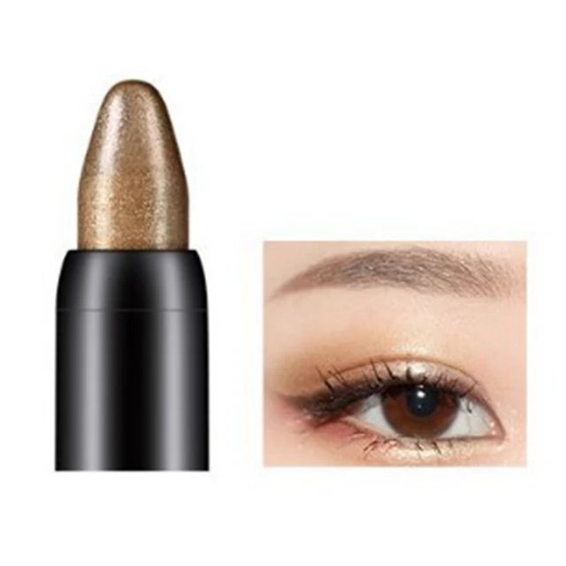 Pearlescent Silkworm Eyeshadow Pen Lasting Waterproof And Not Blooming Shiny Pearlescent Gel Pen 15 Color Eye Shadow Pen D