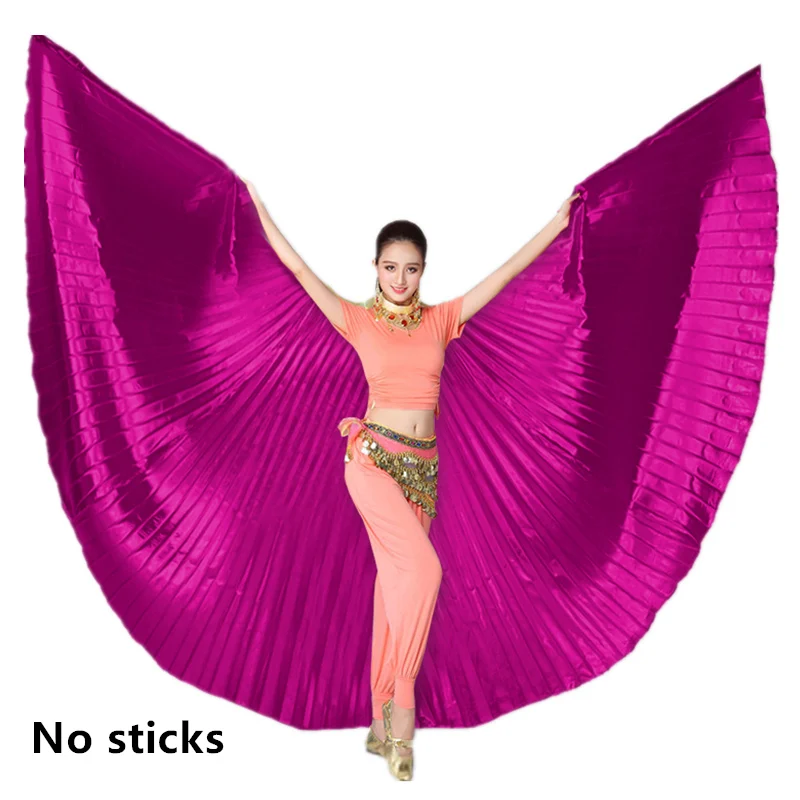 11 видов цветов, Женская юбка для танца живота, крылья бабочки, индийские цыганские юбки, золотые аксессуары, не раздельные, для взрослых, костюмы для сцены - Цвет: Color6 no sticks