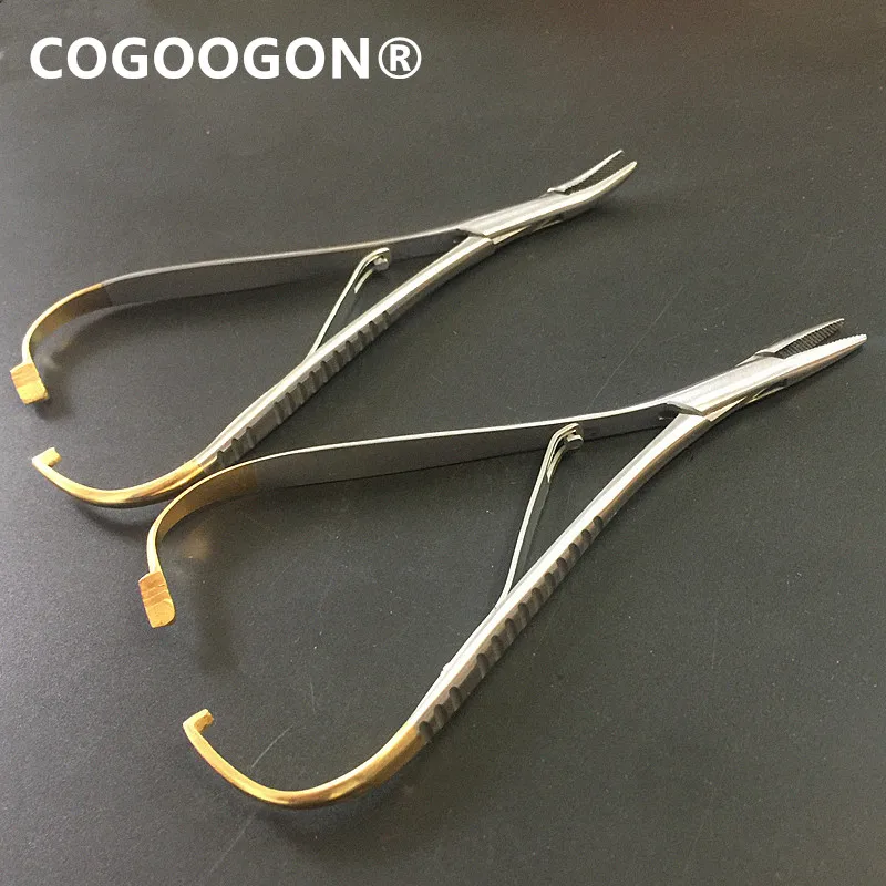 

Dental Mathieu Needle Holder Standard 14cm Forceps Plier Surgical Instruments Dental Laboratory Equipment
