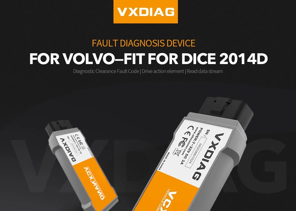 VXDIAG для Volvo Dice Vida программное обеспечение 2014D OBD2 Профессиональный автомобильный диагностический инструмент VXDIAG VCX NANAO для Volvo obd2 сканер кода