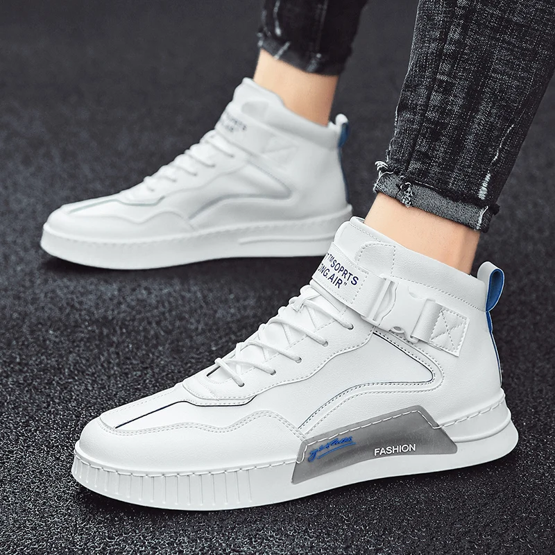 

Footwear White Sneakers 2020 Spring Autumn New Men's Shoes Low-Cut Walking Man Fashion Low Top Men Casual Vulcanize Shoes Tenis