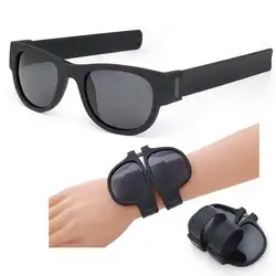 HiMISS складные очки Силиконовое кольцо очки наручные очки складные поляризационные очки TAC UV400