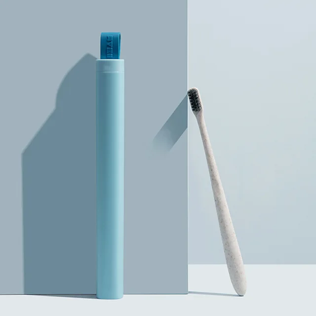 Hordozható Utazási Fogkefe Doboz Kreatív Műanyag Kültéri Fogak Tároló Multifunkcionális Háztartás - Image 2