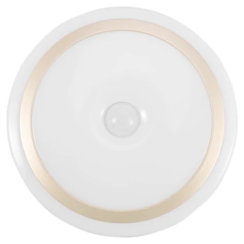 

Motion Sensor Led Night Light Portable Usb Rechargeable Children Night Lamp Distance Bedroom Light Wall Light(Gold Warm white li