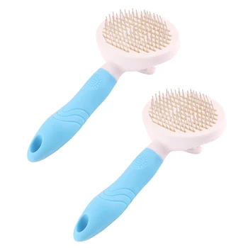 

Pet Products Pet Comb for Dogs Grooming Toll Automatic Hair Brush Remover Dog Cat Comb