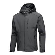 Мужские спортивные куртки на молнии, пальто, повседневные топы, флисовая верхняя одежда, водонепроницаемая, для улицы, EDF88