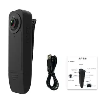 

New Wearable 1080P Mini Camera Video Recorder with Night Vision Motion Detection Small Security Cam for Home Outside Camcorder