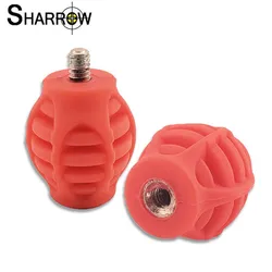 1pc Shooting Stabilizer Ball Bow And Arrow Archery Rubber Shock Absorber Balancer Bar/Bow Riser Damper Balls Hunting Accessories