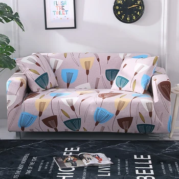 

SOFTBATFY Dandelion Sofa Cover Elastic All-inclusive Couch Case for Different Shape Sofa L-Style Sofa Case Dropshipping