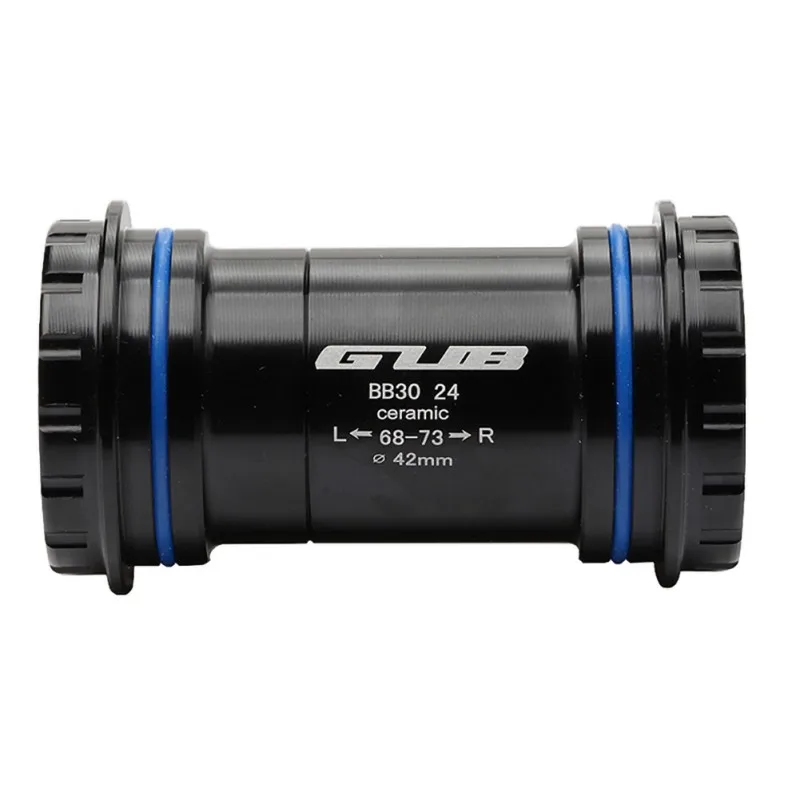 

GUB BB30 Bicycle BB Shaft Ceramics Bottom Bracket Threaded Into The Lock Center Shaft Press Fit