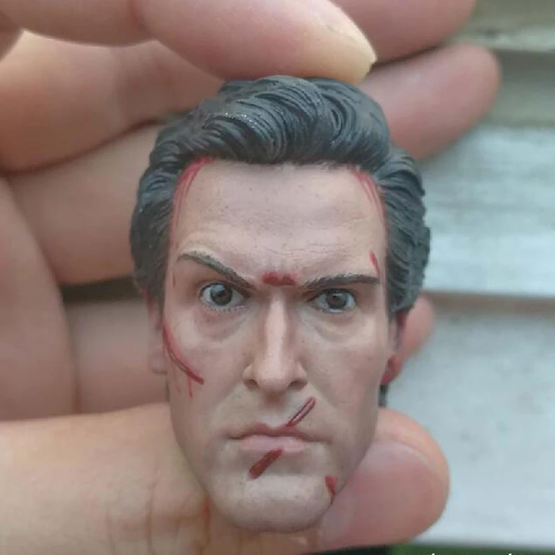Delicate Painting Hot 1/6 Scale Evil Dead 2 Ash Williams He Head Sculpt Fit 12" Figure | Игрушки и хобби
