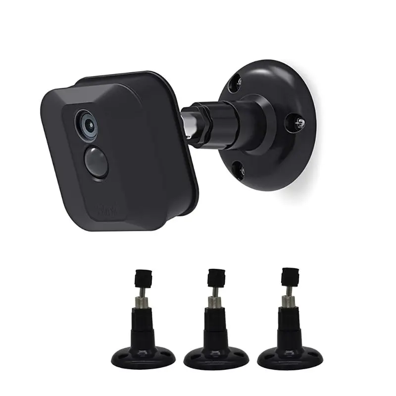 

3PCS 360 Degree Adjustable Wall Mount Bracket for Blink XT Camera Home Security Camera System Accessories 28TE