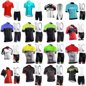 

Summer Men Breathable Cycling short sleeves Jersey bib shorts Set Quick Dry Bicycle clothing MTB outdoor Sportwear s20070748