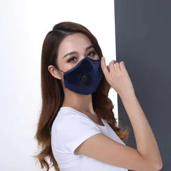 

Washable Breathing Mask with Breathing Valve Can Be Matched with PM2.5 Flter Adjustable Mask for Adults and Children Cotton Men