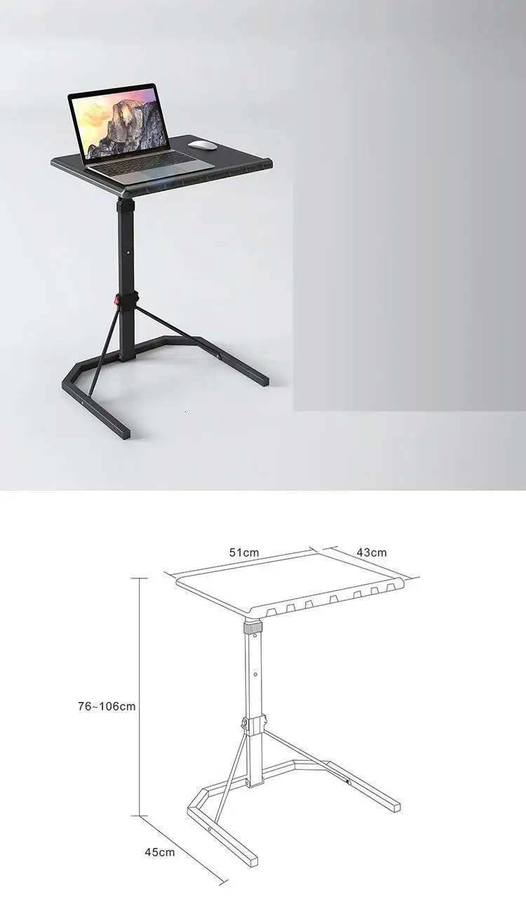 Pliante De Oficina Schreibtisch Escritorio Para ноутбук небольшой регулируемый ноутбук Стенд Mesa прикроватный компьютерный стол для учебы