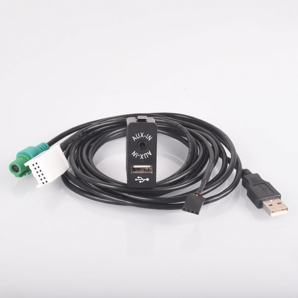Biurlink для BMW E60 E61 E63 E81 E87 E90 F10 F12 E70 X1 X3 X5 MINI Cooper R56 Автомобильный USB AUX входной разъем