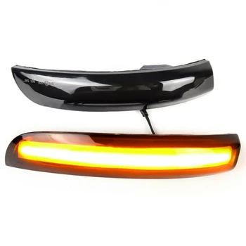 

Yellow Rearview Mirror Light 1 pair LED Dynamic For Ford Kuga Escape Lamp