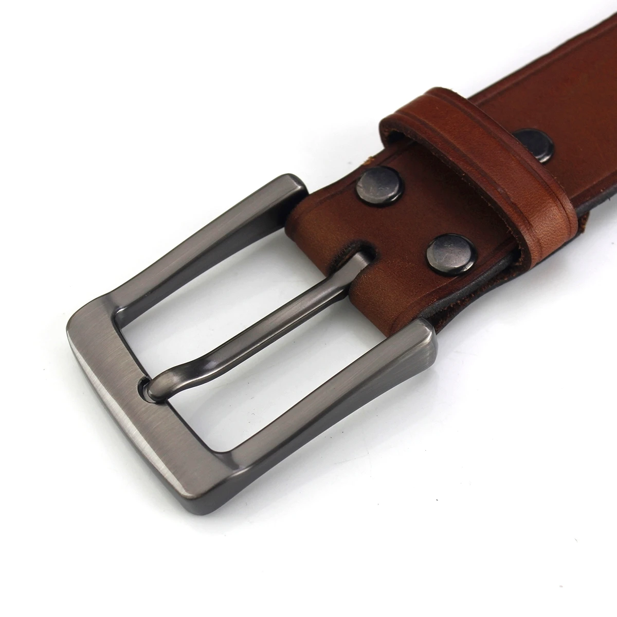 三児ママン　イギリス製PEWTER BUCKLE 革ベルト her-24ss-3-4inch-08.jpg