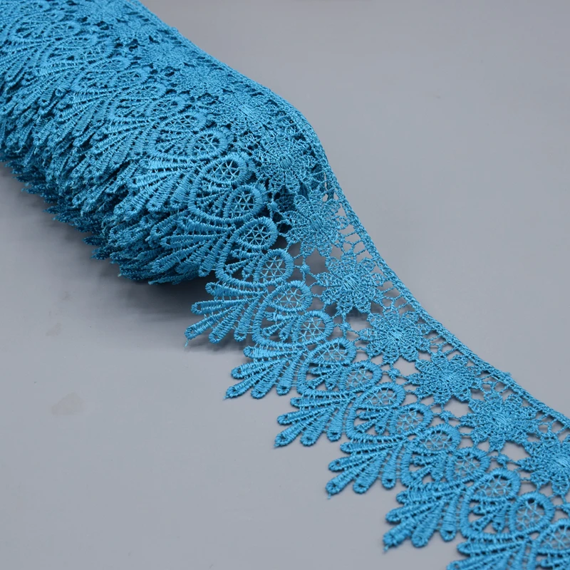 Lace Ribbon 8cm wide crochet embroidery for DIY embroidery bed skirt Dress Curtain,Lace Fabric,Lace Sewing Supplies,Lace Accessories,Lace Garment Accessories,Clothing Craft Accessories,Tassel Trim Lace