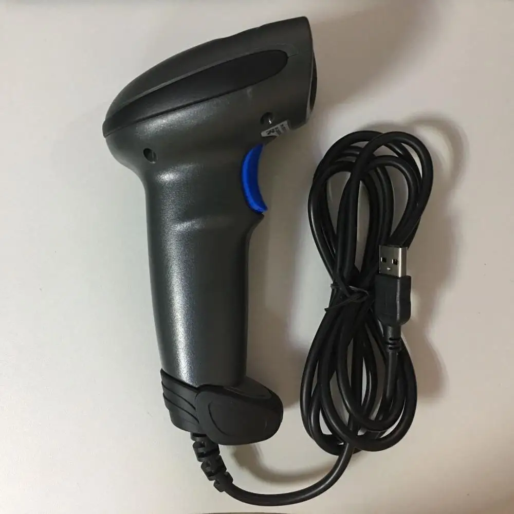 Сканер штрих кода Scanhero 1D проводной дешевый считыватель кодов с USB