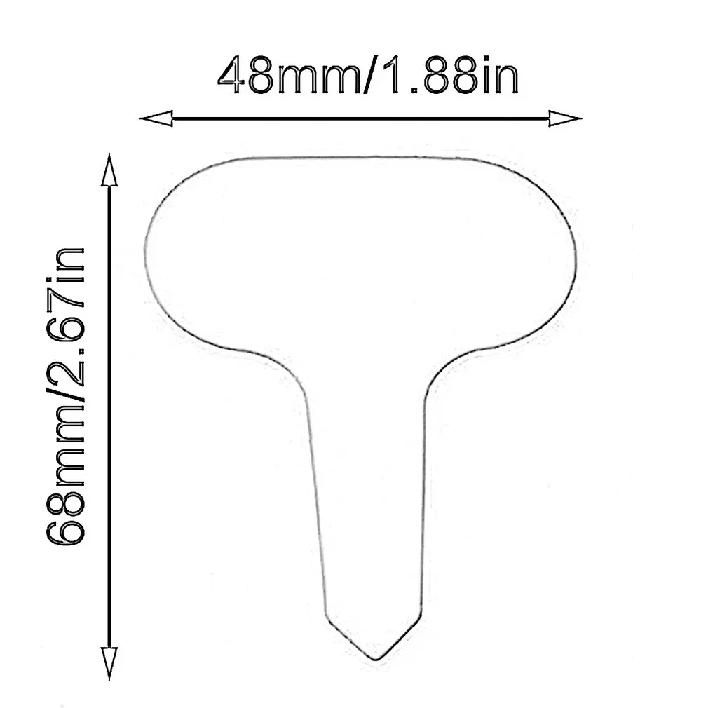 100 шт Пластиковые Т-образные садовые бирки, украшения для растений, цветочные этикетки, детские толстые бирки, маркеры для растений, украшения сада