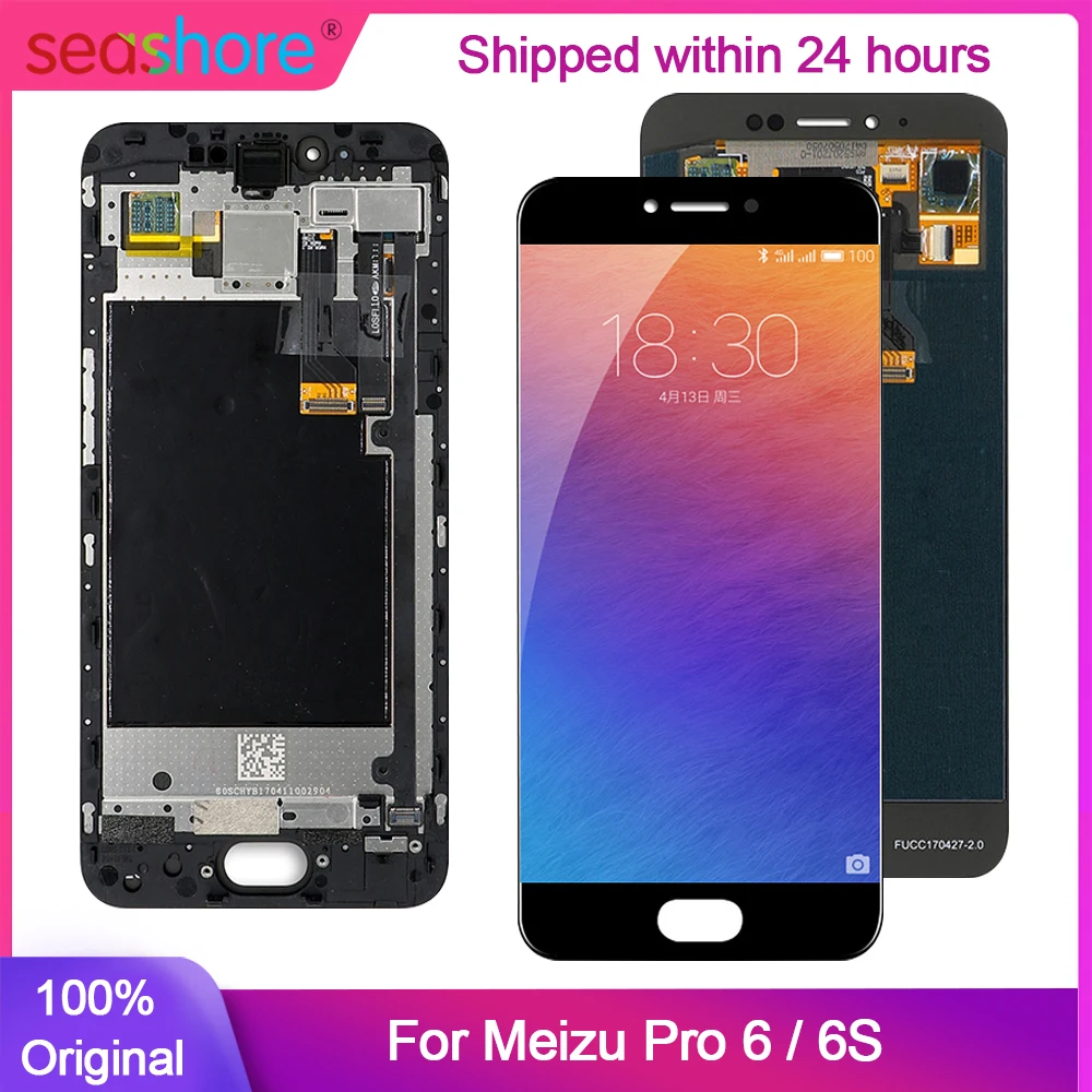Original Display For Meizu Pro 6 Display Touch Screen For Meizu Pro 6S LCD Display Digitizer Replacement Parts M570 M570M M570C