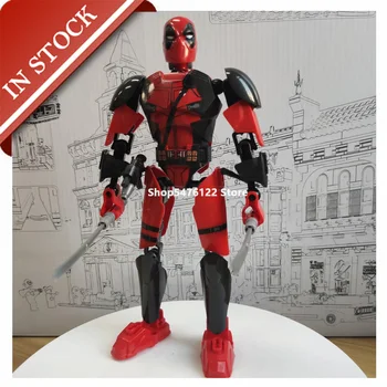 

328-4 KSZ XSZ Series Aheroes Assemble Deadpool In Stock Building Block 69Pcs Action Toy Avenger Super Hero Thor Marvel Superman