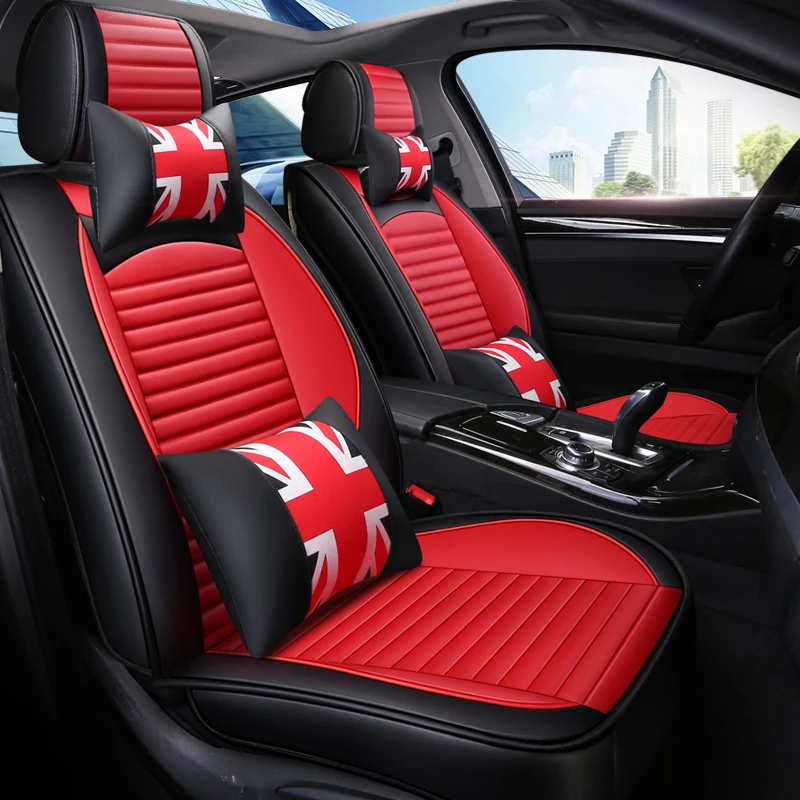 ZRCGL Universal leather Car Seat covers for Audi all models a3 8v a4 b6