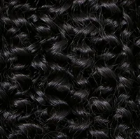 Natural Black Color KADOYEE волосы, 4 пряди, бразильские кудрявые вьющиеся волосы, волнистые пряди, человеческие волосы, пряди, remy волосы для наращивания, "-26", натуральный цвет - Цвет: Natural Black Color