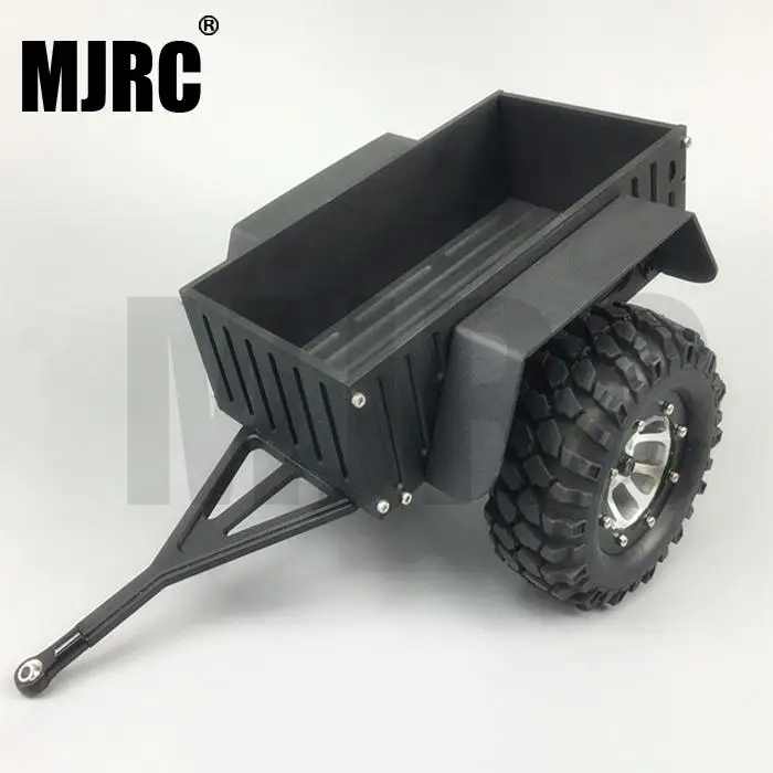 

High Quality All Metal Trailer for 1/10 rc Crawler Car Traxxas TRX4 D90 D110 Axial scx10 90046 90047 RC4WD CC01 ford bronco