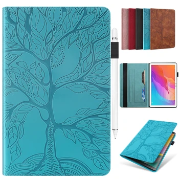 

Case For Huawei Honor Pad 6 X6 10.1 AGS3-W09HN AL09HN Embossing Tree Leather Cover For Huawei Enjoy Tablet 2 Tablet2 Cover Cases