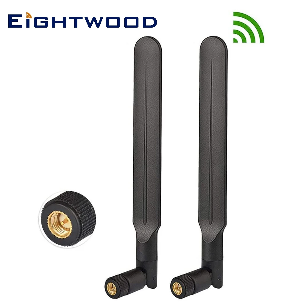 Eightwood 2 шт. 4G LTE внешняя SMA Мужская антенна для Verizon беспроводной домашний телефон