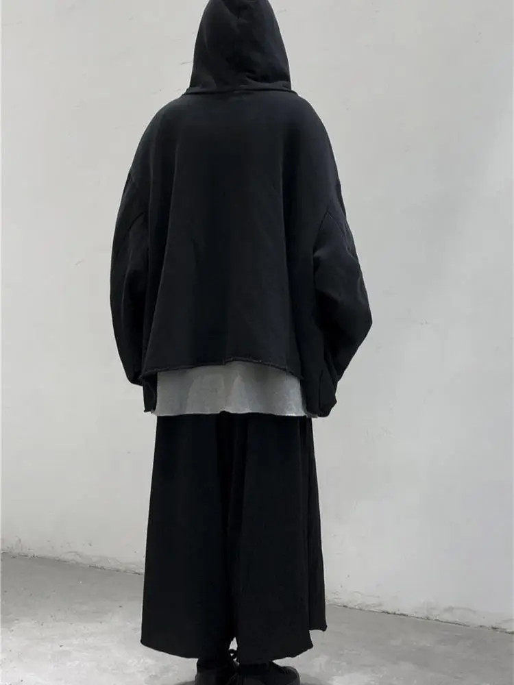 Ladies Culottes Wide Leg Pants Pant Skirt Summer New Dark Elastic Waist Super Loose Fashion Versatile Large Size Pants