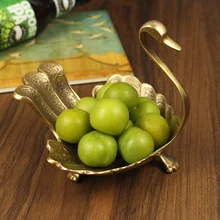 

Brass Key Storage Tray Decorative Fruit Bowl High-end Luxury Soft Decorative Nordic American Style