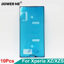 דוואר לי 10Pcs LCD תצוגת מסך עמיד למים דבק קדמי מסגרת מדבקה דבק עבור SONY Xperia XZ F8332 F8331 XZs g8231 G8232