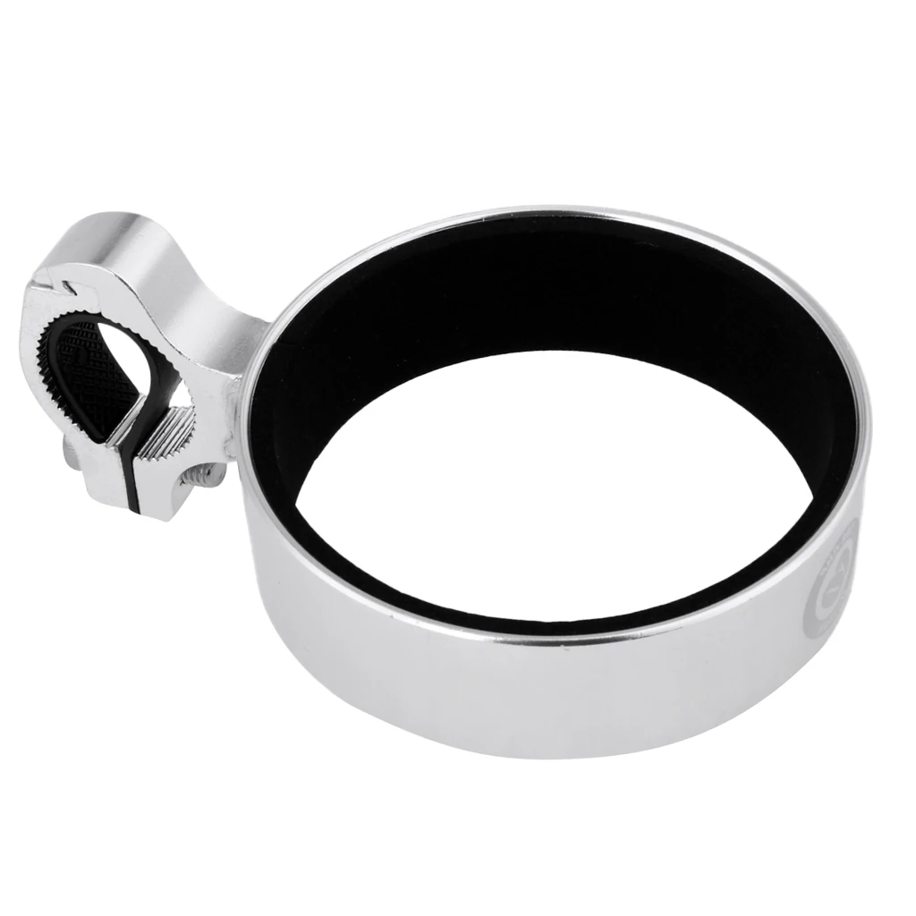 Aluminum Alloy Bicycle Cup Holder - Water Drink Coffee Cup Bottle Bike Handlebar Mount - Lightweight & Durable