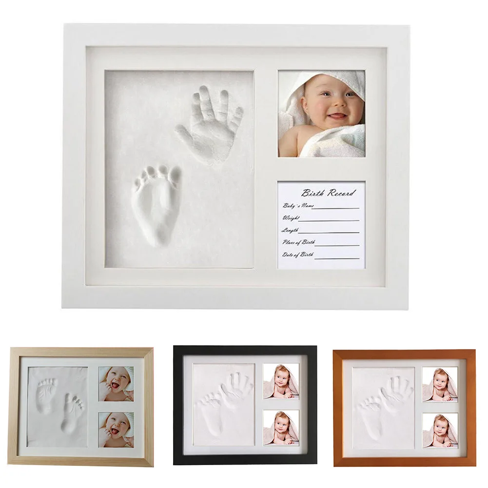  Handprint Kit Gifts Infant Footprint Casting Imprint Non-toxic Souvenirs Baby