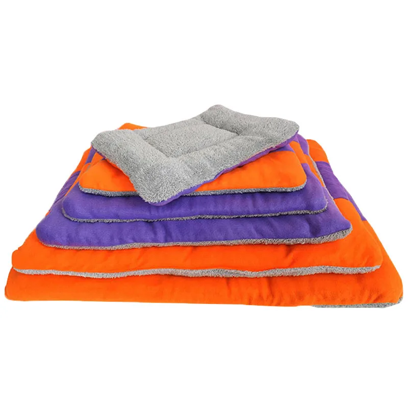 Подушка для собак Pet-осенняя и зимняя подстилка для питомцев толстая Золотая ретривер Тедди большое и маленькое одеяло для собак коврик спальные покрывала укус-р