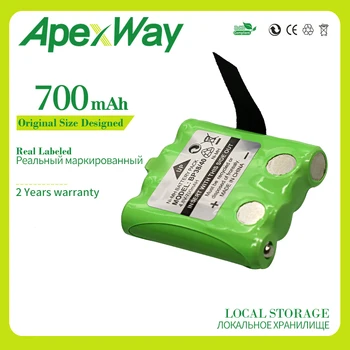 

NI-MH Bateria Battery For Uniden BP-38 BP38 BP-40 BT-1013 BT-537 For MOTOROLA TLKR T4 T5 T6 T7 T8 Series Model 4.8v 700mAh