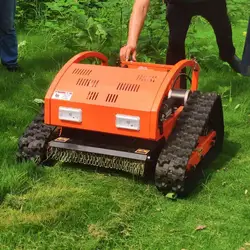 Tondeuse à gazon chinoise automatique RC, Robot de coupe d'herbe à essence, à vendre agricole 