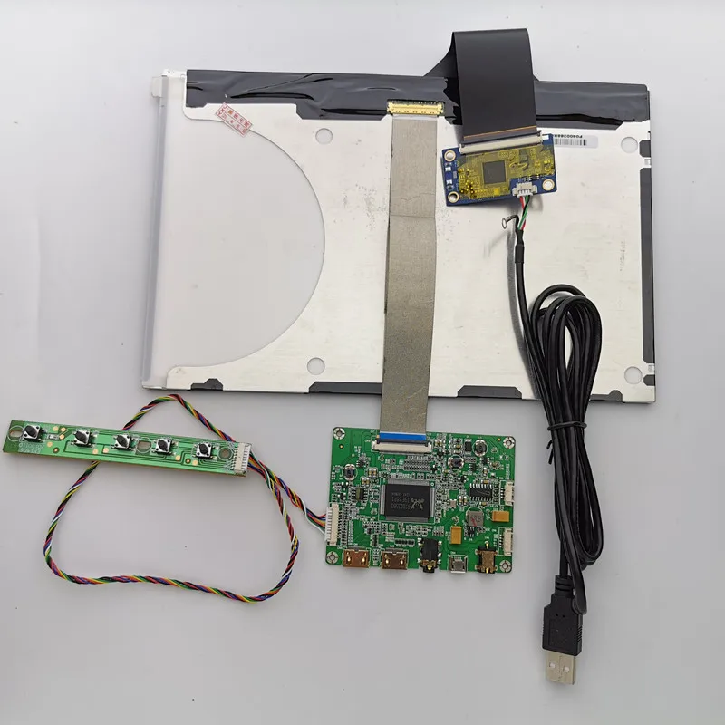 Módulo de Toque Polegada Display Capacitivo 2560x1600 Ips 2mini Hdmi Módulo Carro Raspberry pi 3 Jogo Xbox Ps4 Monitor 10.1 Lcd Kit - Imagem 4
