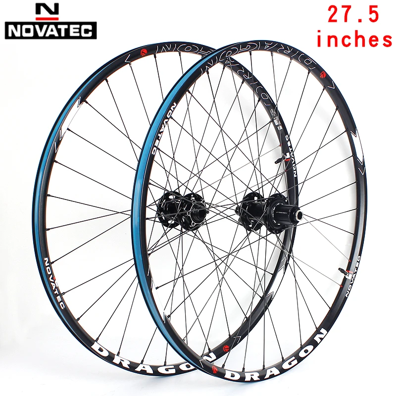 Novatec Mountainbike Wiel Set Mtb 27.5 Inch XD641SB XD642 Lager Vacuüm 7 11  Speed Schijfrem 32H vat As Fiets Wielen|Bicycle Wheel| - AliExpress