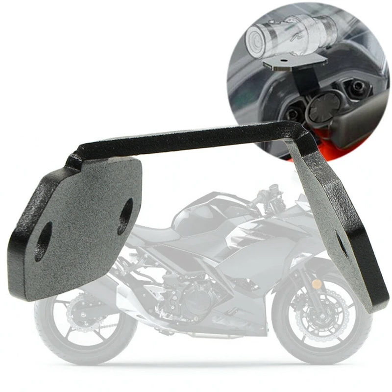 Для Kawasaki Ninja 400 Ninja 400 Подставка Автомобильный рекордер сиденье левый DVR кронштейн-держатель аксессуары для мотоциклов