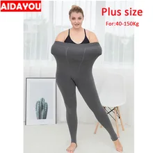 Зимние флисовые леггинсы размера плюс 6XL, флисовые, с высокой талией, пуш-ап, 150 кг, женские теплые флисовые утепленные легинсы с подкладкой ouc614a