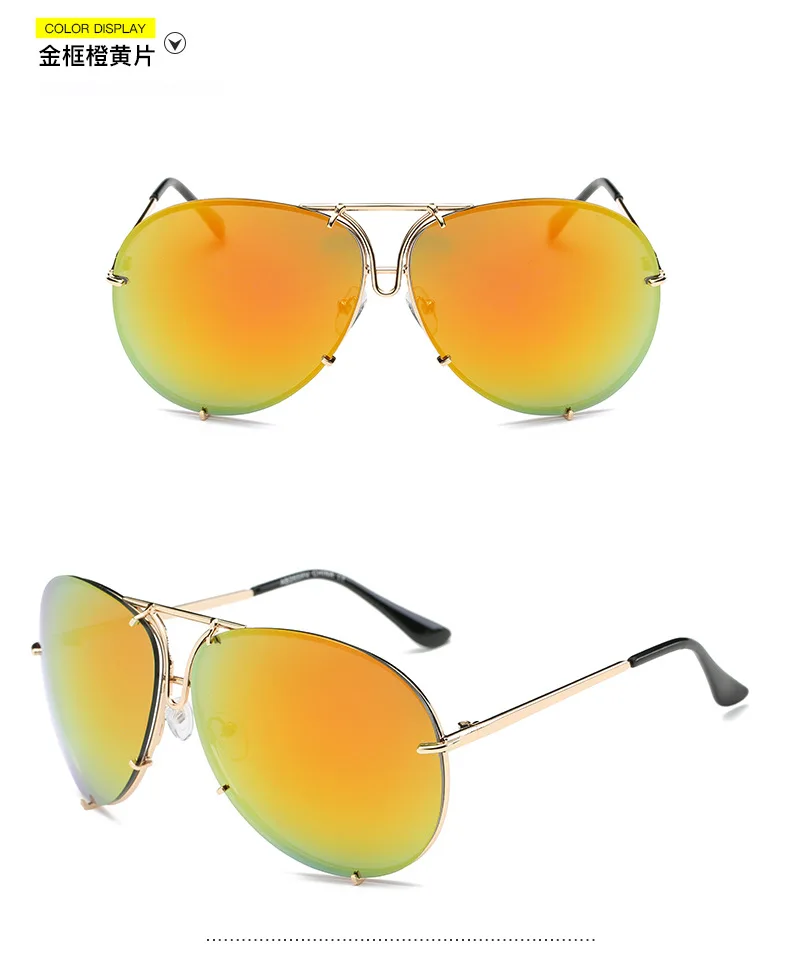 red lens Негабаритные солнцезащитные очки козырек для мужчин и женщин, One Peice Sunny шапка с защитой лица от ветра, солнцезащитные очки с плоским верхом, капюшон, очки с коробкой - Цвет линз: red lens