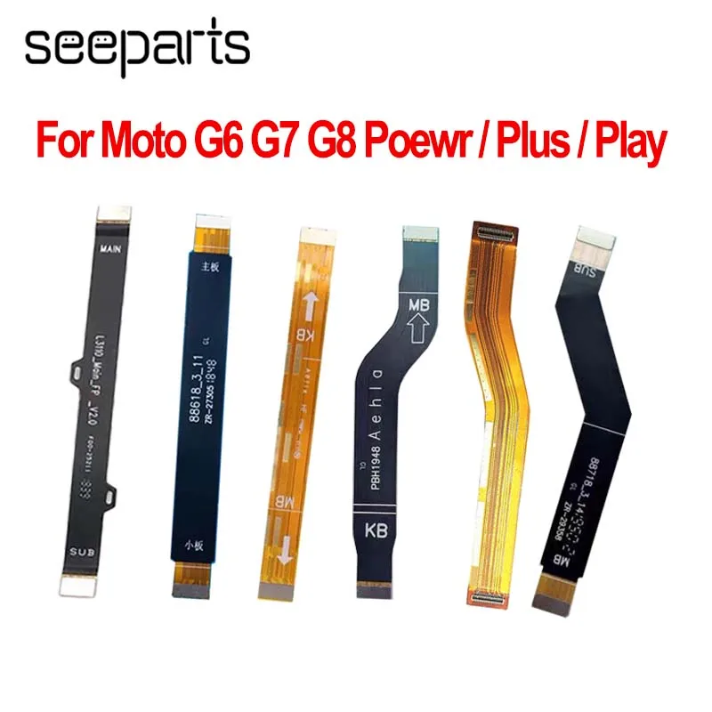 Гибкий кабель для материнской платы Motorola Moto G6 G7 G8 Plus с ЖК-разъемом Moro Play Power |