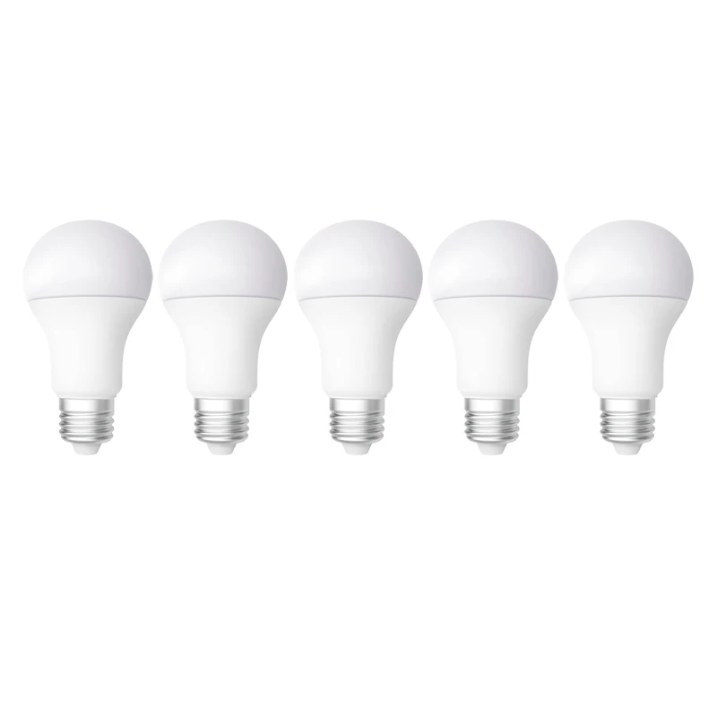 Xiaomi E27 LED Bulb Lights RGB Lamp Intelligent linkage Brighter Changeable Colorful Mijia APP Remote Control RGB LED Smart Lamp - Цвет: 5 Pieces