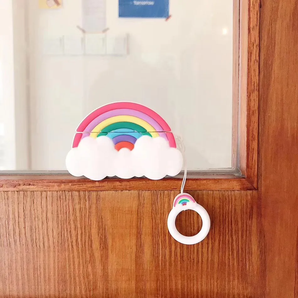 3D чехол для наушников для Airpods Pro Чехол силиконовый милый лягушка Ститч Мультяшные наушники/Earpods чехол для Apple Air pods Pro 3 чехол s - Цвет: 442